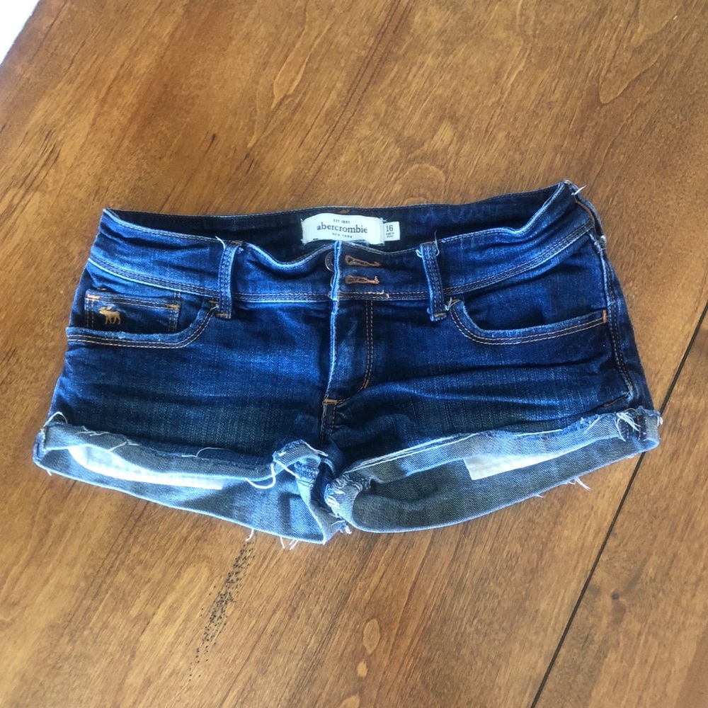 Abercrombie kids denim shorts
